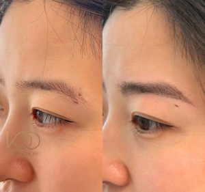 Natural nano hair stroke eyebrows Honolulu