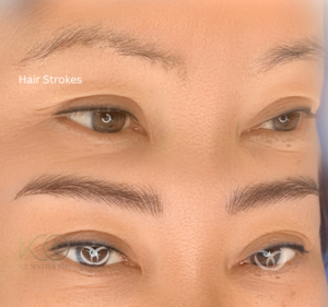 “Healed nano brows 6 months after initial session”